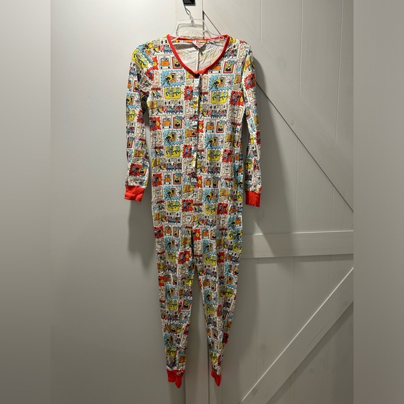 Cath Kidston Women’s Colorful Comic Strip Onesie Size Small - Picture 1 of 3